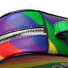 Secondhand Balenciaga XS Leather Rainbow Logo Ville Camera Bag