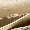 Chanel Quilted Metallic Aged Calfskin Reissue 2.55 Double Flap 226 Secondhand