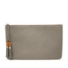 Gucci Calfskin Bamboo Tassel Clutch Secondhand