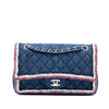 Chanel Medium Classic Denim Braided Single Flap Secondhand