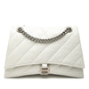 Balenciaga Medium Crushed Calfskin Chain Shoulder Bag Secondhand