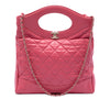 Chanel Small Quilted Shiny Aged Calfskin 31 Shopping Bag Secondhand