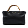Gucci Medium Calfskin Bamboo Shopper Satchel Secondhand