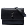 Saint Laurent Medium Grained Calfskin Monogram Sunset Crossbody Secondhand