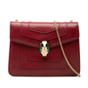 Bvlgari Small Leather Square Serpenti Forever Chain Crossbody Secondhand