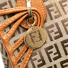 Fendi Zucchino Canvas Handbag Secondhand