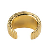 Secondhand Gold Tone CC Bracelet - '80s