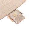 Fendi Zucchino Metallic Canvas Flap Crossbody Secondhand