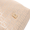 Fendi Zucchino Metallic Canvas Flap Crossbody Secondhand