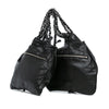 Chanel CC Calfskin Dual Twin Chain Handbag Secondhand