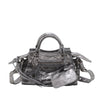 Balenciaga XS Metallic Lambskin Motocross Neo Cagole Secondhand