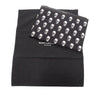 Saint Laurent Canvas Skull Print Zip Clutch Secondhand