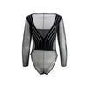 Secondhand Ribbed velvet Bodysuit - '90s