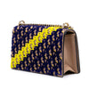 Dior Medium Oblique Canvas and Velvet Diorama Flap Secondhand