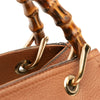 Gucci Small Calfskin Bamboo Shopper Satchel Secondhand
