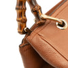Gucci Small Calfskin Bamboo Shopper Satchel Secondhand