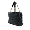 Chanel Large Chevron Surpique Iridescent Calfskin Tote Secondhand