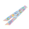 Hermès Funny Ice Cream Silk Twilly Scarf Secondhand