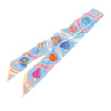Hermès Funny Ice Cream Silk Twilly Scarf Secondhand