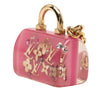 Louis Vuitton Resin Speedy Inclusion Key Holder and Bag Charm Secondhand