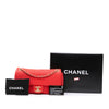 Chanel Medium Chevron Wrinkled Calfskin Medallion Charm Flap Secondhand