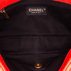 Chanel Medium Chevron Wrinkled Calfskin Medallion Charm Flap Secondhand