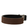 Louis Vuitton Mini Damier Suede Reversible Initiales Belt Secondhand