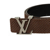 Louis Vuitton Mini Damier Suede Reversible Initiales Belt Secondhand