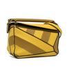 LOEWE Mini Calfskin Puzzle Rugby Stripe Satchel Secondhand