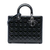 Dior Large Patent Cannage Lady Dior Secondhand