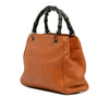 Gucci Small Calfskin Bamboo Shopper Satchel Secondhand