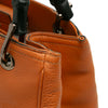 Gucci Small Calfskin Bamboo Shopper Satchel Secondhand