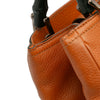 Gucci Small Calfskin Bamboo Shopper Satchel Secondhand