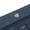 Chanel Denim and Velvet Wallet On Chain Secondhand