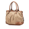 Gucci GG Canvas Sukey Satchel Secondhand