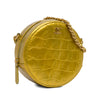 Chanel Paris-New York Coco Croc Round Crossbody Bag Secondhand