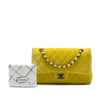 Chanel Medium Classic Velvet Double Flap Secondhand