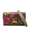 Louis Vuitton Kansai Yamamoto Monogram and Epi Kabuki Twist Wallet on Chain Secondhand