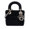 Dior Mini Velvet Cannage Lady Dior Secondhand