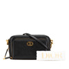 Dior Grained Calfskin Caro Double Pouch Secondhand