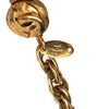 Chanel CC Gold Plated Centaur Medallion Pendant Necklace Secondhand