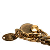 Chanel CC Gold Plated Centaur Medallion Pendant Necklace Secondhand