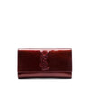 Saint Laurent Large Patent Belle De Jour Clutch Secondhand
