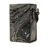 Fendi Smooth Calfskin Marble Print Vertical Box Crossbody Secondhand