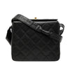 Chanel CC Quilted Caviar Carved Buckle Box Bag Secondhand