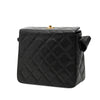 Chanel CC Quilted Caviar Carved Buckle Box Bag Secondhand