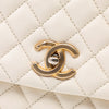 Chanel Small Quilted Caviar Coco Top Handle Bag Secondhand