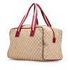 Gucci GG Canvas Web Travel Bag Secondhand