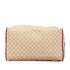 Gucci GG Canvas Web Travel Bag Secondhand