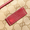 Gucci GG Canvas Web Travel Bag Secondhand